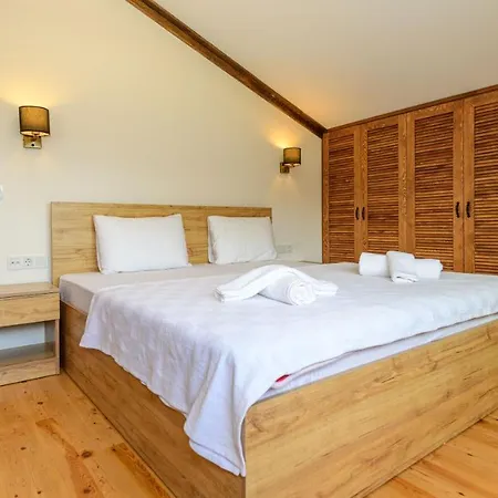 Fethiye Kayakoey'De Oezel Havuzlu 10 Kisilik Villa Nazen *